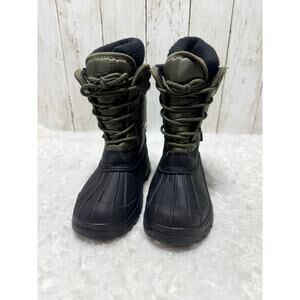 Highland Creek Boots kids size 12 Black and Green